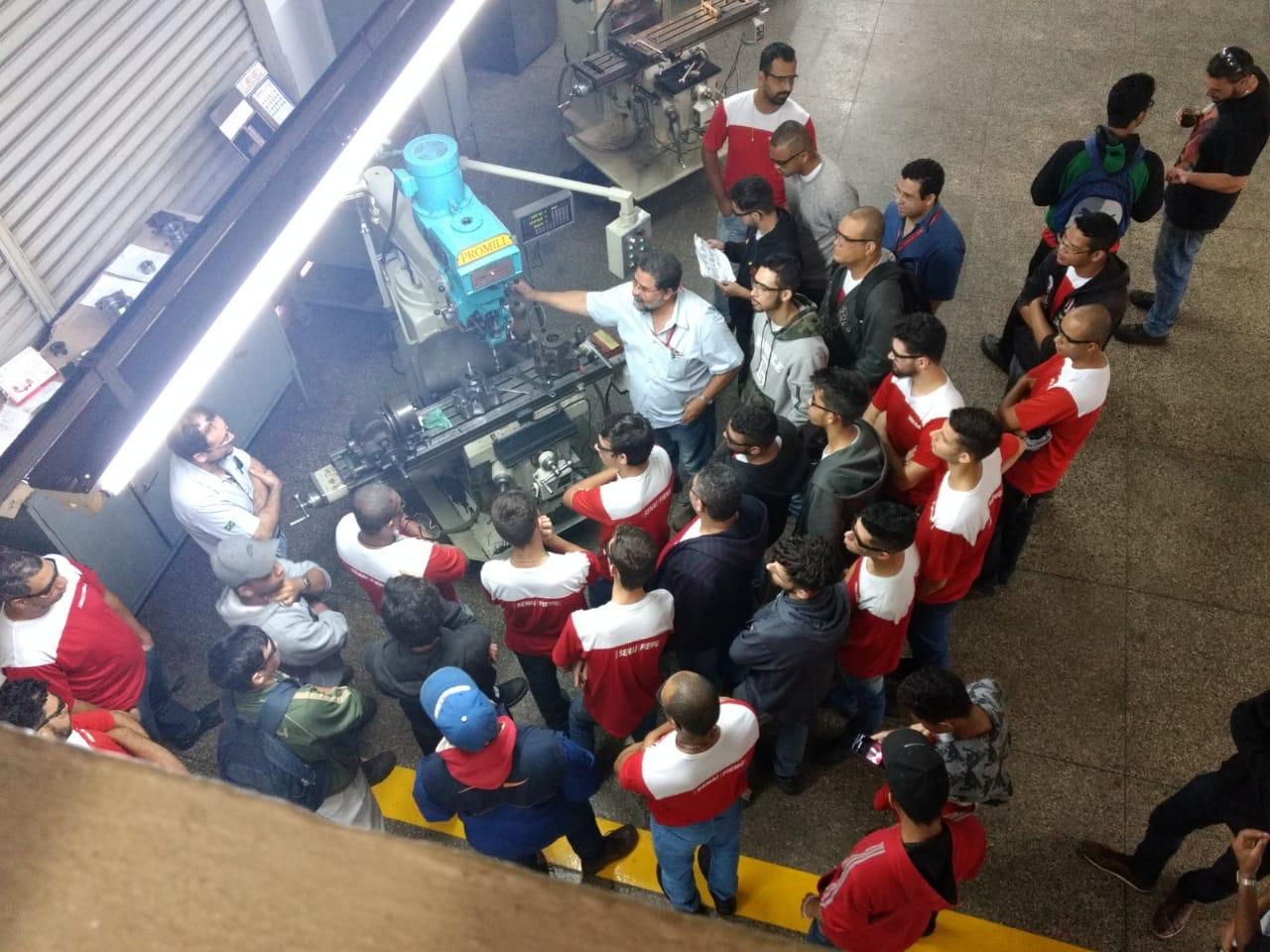 senai Canaã dos Carajás visita Mining